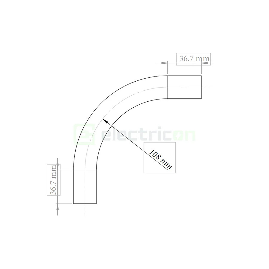 Cot PVC flexibil-rigid Kouvidis CONDUR HF IAS 25mm fără halogeni 4013025