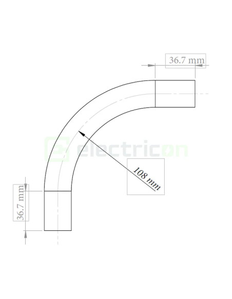 Cot PVC flexibil-rigid Kouvidis CONDUR HF IAS 25mm fără halogeni 4013025