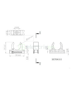 Clemă montaj tub copex Kouvidis CONDUR ISR 20mm 4033020 2
