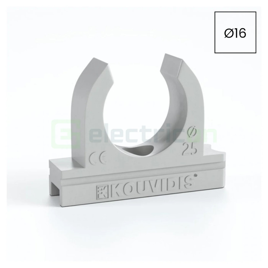 Clemă montaj tub copex Kouvidis CONDUR ISR 16mm 4033016