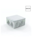 Doză ramificație - Cutie conexiuni - Ø25/32 mm montaj aparent IP55 - gama CONDUR ISR, gri - Kouvidis - 3018025