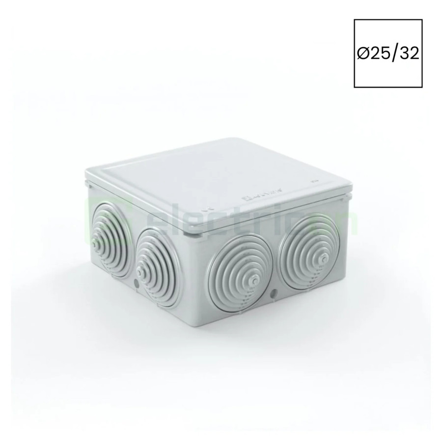 Cutie joncțiune etanșă Kouvidis CONDUR ISR Ø25/32 IP55 gri 3018025