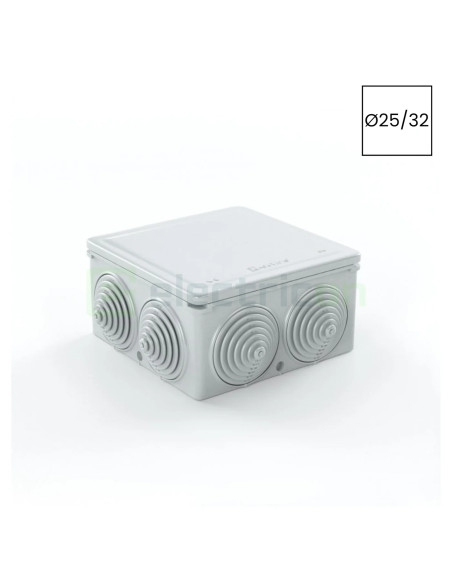 Cutie joncțiune etanșă Kouvidis CONDUR ISR Ø25/32 IP55 gri 3018025