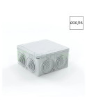 Doză ramificație - Cutie conexiuni Ø20/16 - 82x82x43mm montaj aparent IP55 - Kouvidis 3018020