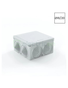 Cutie joncțiune etanșă Kouvidis CONDUR ISR Ø16/20 IP55 gri 3018016