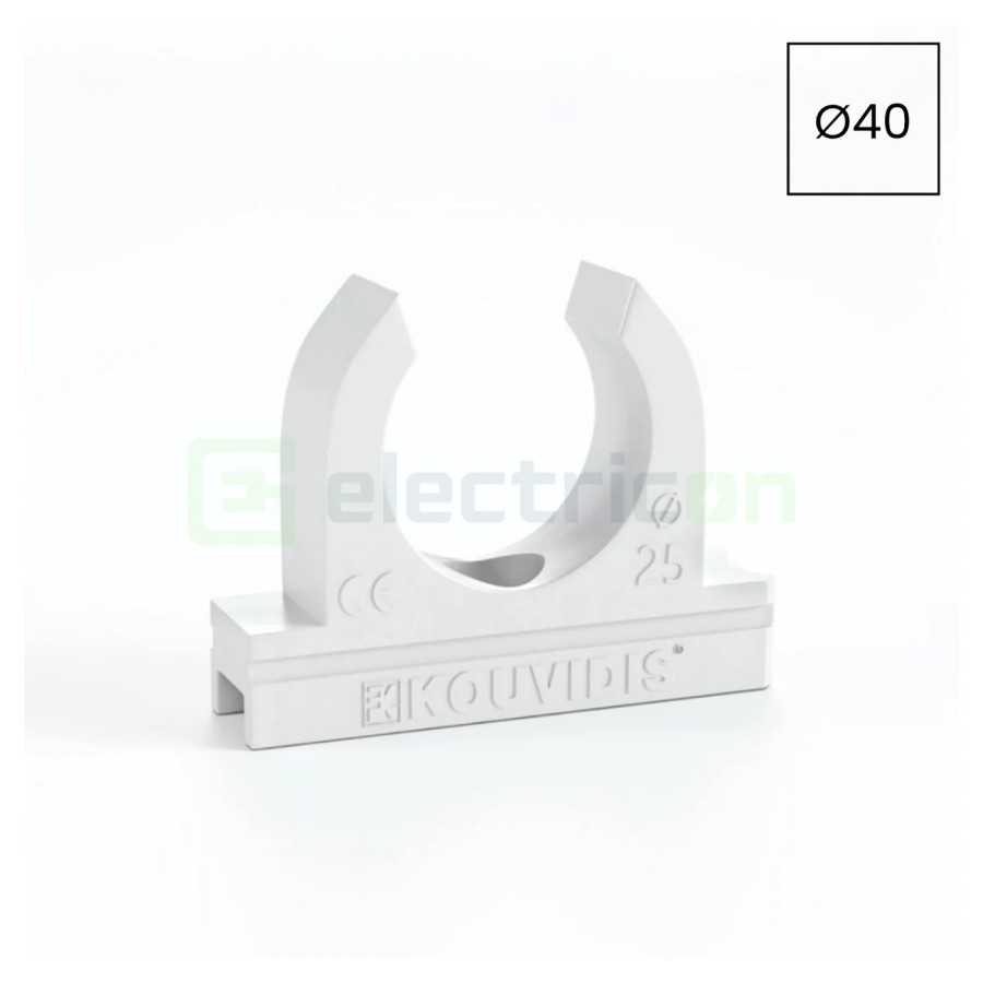 Clema montaj tub copex Kouvidis MEDISOL AM 40mm 4144040