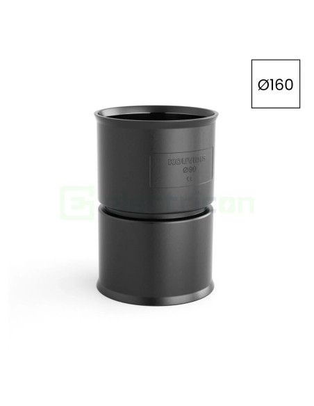 Mufa cuplaj copex-uri Kouvidis negru 160mm 6101160