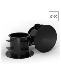 ​​​​​​Capac protecție capăt tuburi - plastic pentru tub protecție Ø160 mm - Kouvidis 6118160