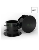 ​​​​​​Capac protecție capăt tuburi - plastic pentru tub protecție Ø90 mm - Kouvidis 6118090