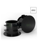 ​​​​​​Capac protecție capăt tuburi - plastic pentru tub protecție Ø50 mm - Kouvidis 6118050