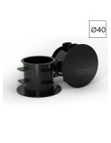 ​​​​​​Capac protecție capăt tuburi - plastic pentru tub protecție Ø40 mm - Kouvidis 6118040