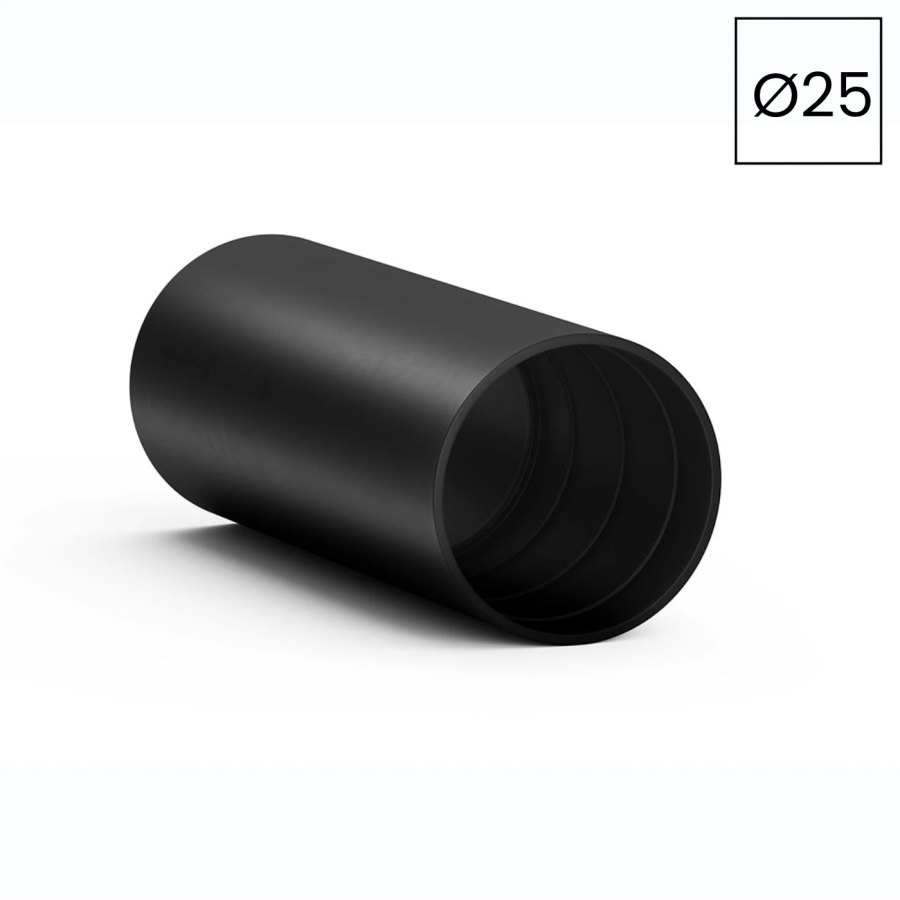 Mufa cuplaj copex-uri Kouvidis DUROSOL DUROFLEX 25mm negru 4047025