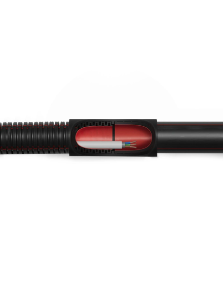 Mufa cuplaj copex-uri Kouvidis DUROSOL DUROFLEX 25mm negru 4047025