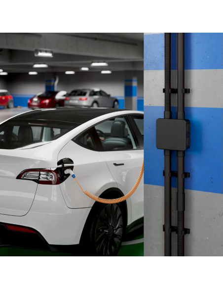 Mufa cuplaj copex-uri Kouvidis DUROSOL DUROFLEX 20mm negru 4047020