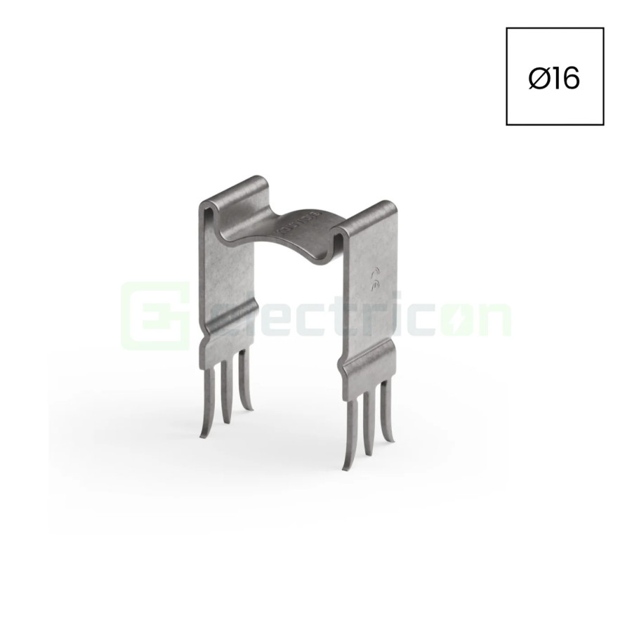 Clemă metalică montaj copex Kouvidis 16mm rigips pereți 6000024