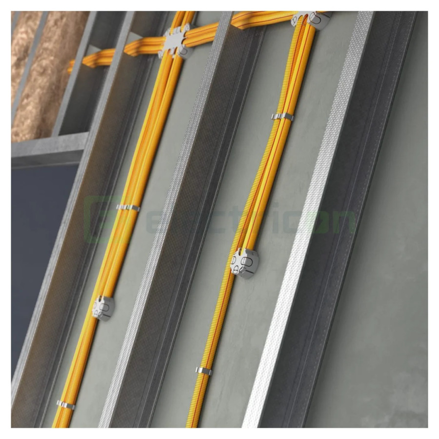 Clemă metalică montaj copex Kouvidis 16mm rigips pereți 6000024