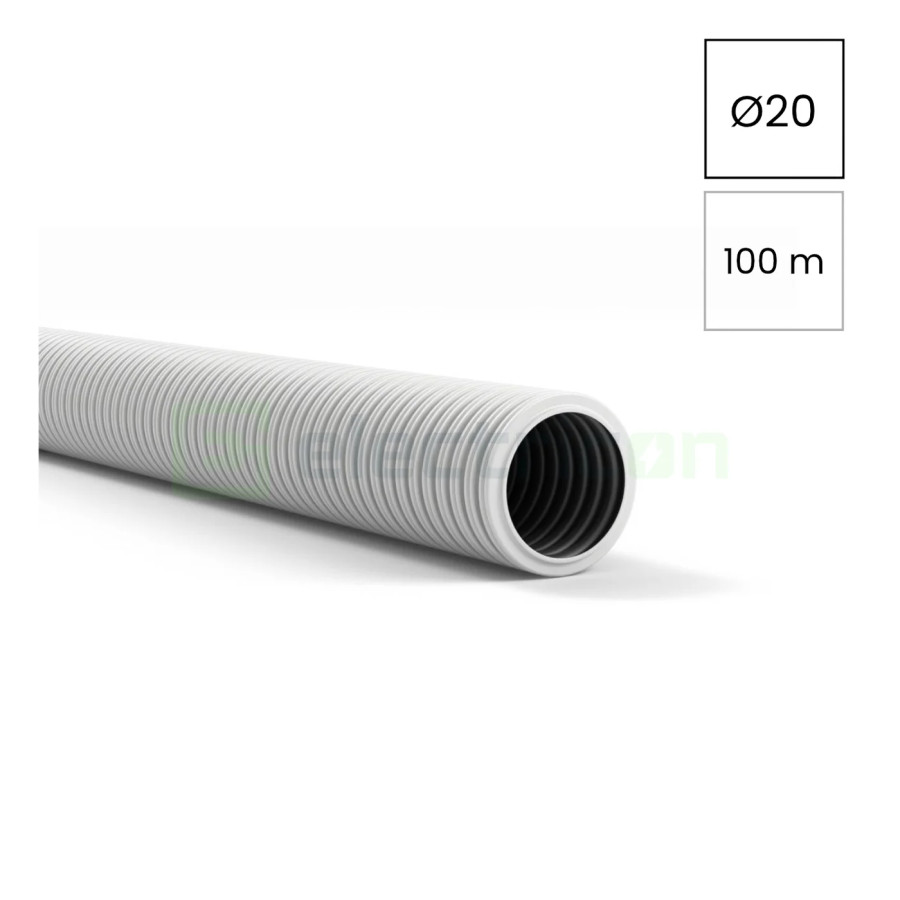 Copex tub protecție flexibil Kouvidis MEDIFLEX PLUS ISR 20mm 750N gri 100m 2052020