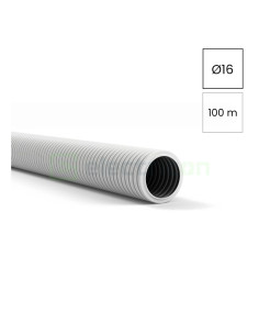 Copex tub protecție flexibil Kouvidis MEDIFLEX PLUS ISR 16mm 750N gri 100m 2052016