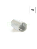 Conector tuburi - mufa imbinare Ø32 mm - gama MEDISOL/MEDIFLEX, alb, uz medical/alimentar - Kouvidis 4055032