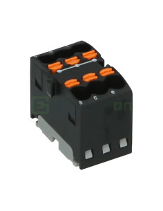 Bloc distributie negru PTFIX 6x1.5 Phoenix Contact 3002781