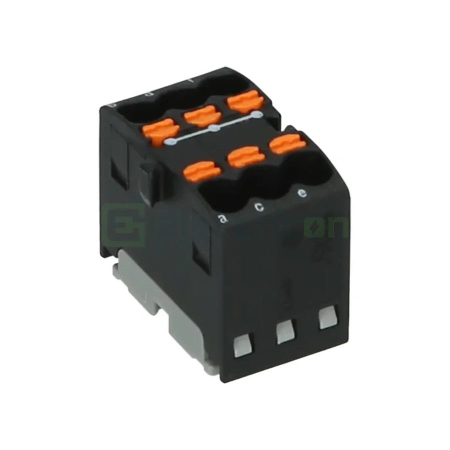 Bloc distributie negru PTFIX 6x1.5 Phoenix Contact 3002781