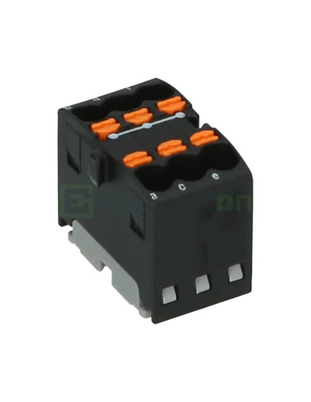 Bloc distributie negru PTFIX 6x1.5 Phoenix Contact 3002781