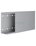 Canal cablu pieptene PVC BA6 - 60x150 mm - gri - Hager, BA66015007030B