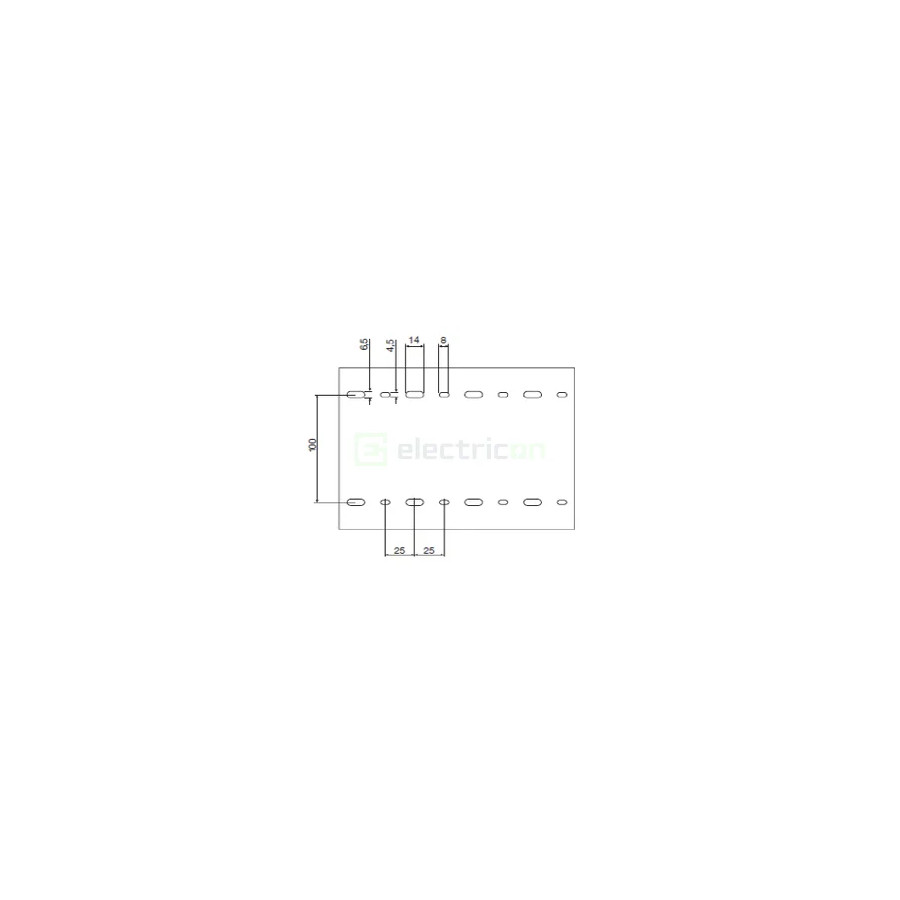 Canal pieptene BA6 60x150mm gri Hager BA66015007030B