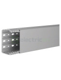 Canal cablu pieptene PVC BA7A - 60x80 mm - gri - Hager, BA760080