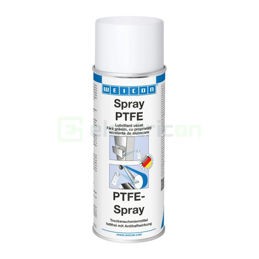 Spray lubrifiant PTFE Weicon 400ml alb fara vaselina 10030131