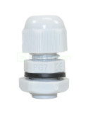 Presetupă - metrică cu contrapiuliță din polietilenă filet PG-7 - Tracon Electric PG-7