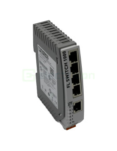 Switch industrial 5 porturi 10/100Mbps autocrossing QoS FL SWITCH 1005N Phoenix Contact 1085039