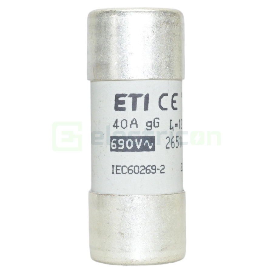Siguranță fuzibilă CH22x58 40A 690V ETI 002651046