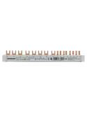 Busbar - Baretă alimentare - 4P trifazat 12M (1x RCCB 4P + 1x MCB 4P + 4x MCB 1N+P) Amparo Schrack BSA90164