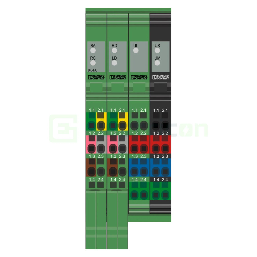  conectori Inline - Phoenix Contact 2861580