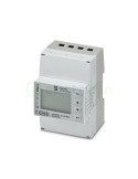 Contor de energie electrică (contoar) trifazat măsurare directă 100A interfață Modbus/RTU 2 ieșiri Phoenix Contact 1674511
