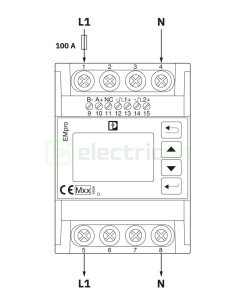 Contor energie trifazat 100A Modbus EEM-XM357 Phoenix Contact 1674511 2