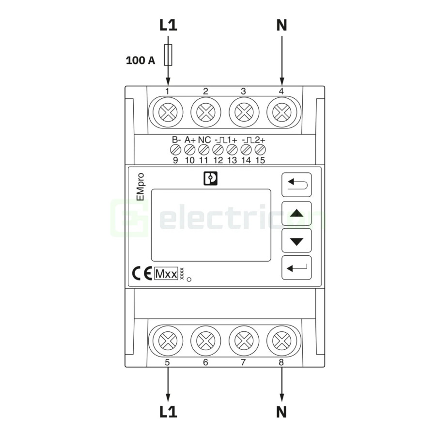 Contor energie trifazat 100A Modbus EEM-XM357 Phoenix Contact