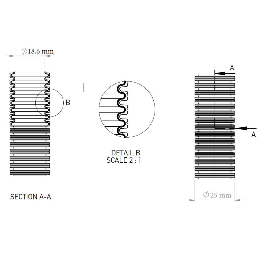 Copex protecție electromagnetică Kouvidis SUPERFLEX PLUS ISR 25mm galben-roșu 50m 2053025
