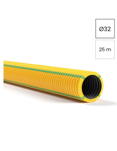 Copex protecție electromagnetică telecomunicații Kouvidis SUPERFLEX PLUS ISR 32mm galben-verde 25m 2054032