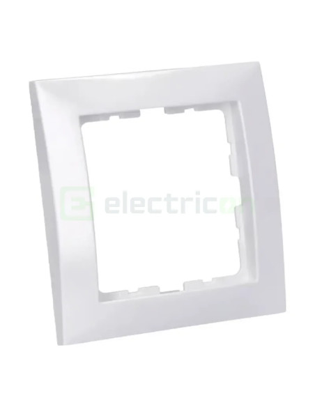 ​​​​​​​Rama aparataj, Berker S.1, alb, Hager, 10118989