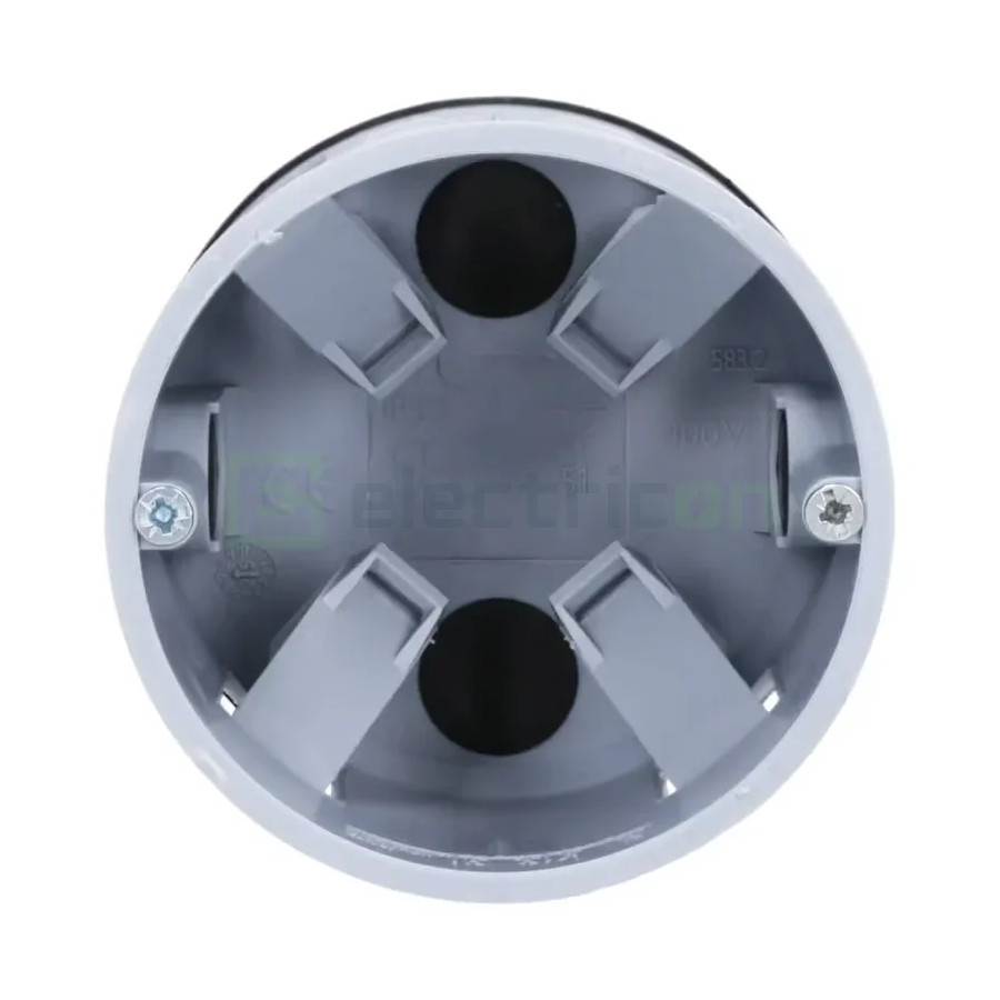 Doză aparataj, polistiren , ECON Styro 55, Ø68 mm, Kaiser, 1555-51