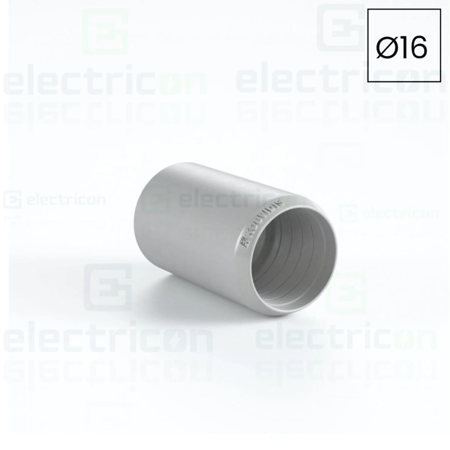 Conector tuburi - mufă îmbinare Ø16 mm - gama CONDUR ISR