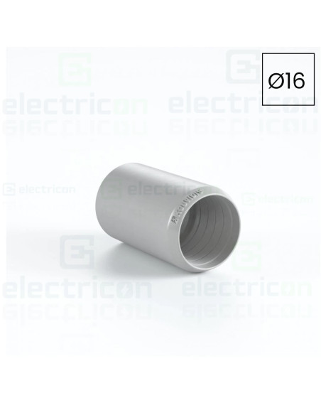 Conector tuburi - mufă îmbinare Ø16 mm - gama CONDUR ISR