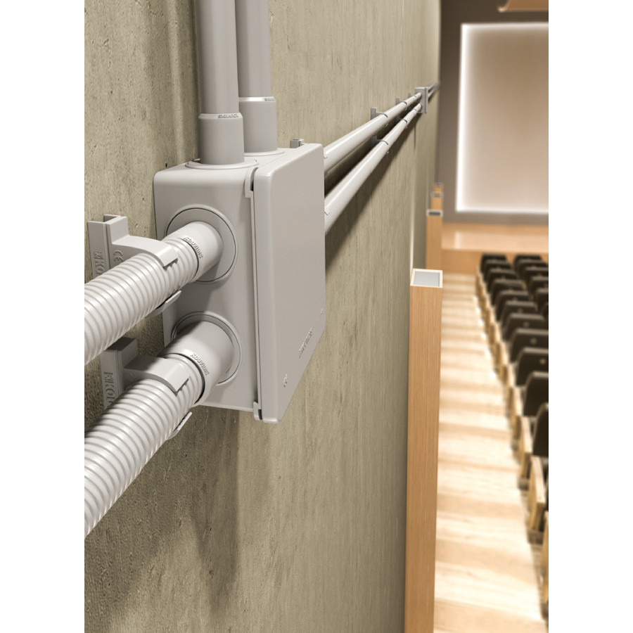 Mufa conductor compatibil cu Copex-uri Kouvidis Gama Condur ISR, gri, IP65 - Electricon.ro