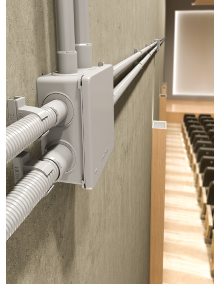 Mufa conductor compatibil cu Copex-uri Kouvidis Gama Condur ISR, gri, IP65 - Electricon.ro