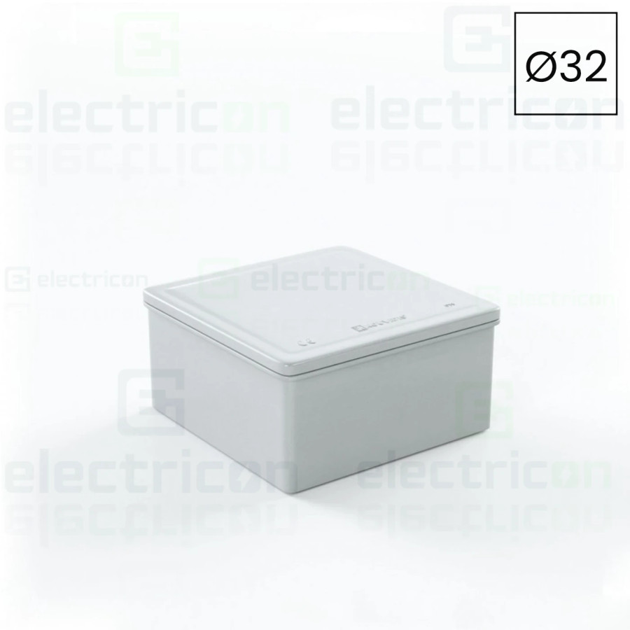Cutie jonctiune etansă Kouvidis Condur ISR 32mm IP65 gri 3022032