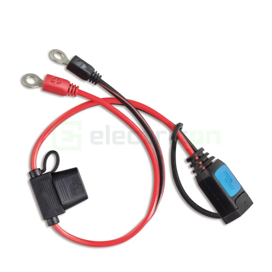 Conector papuc inelat M6 cu siguranță fuzibila Victron Energy M6 eyelet connector with 30A ATO fuse