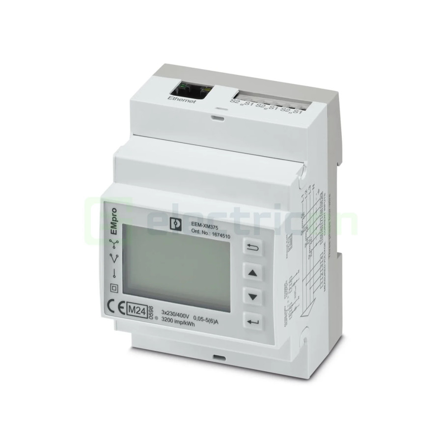 Contor energie trifazat Phoenix Contact 1674510 EEM-XM375 Modbus TCP