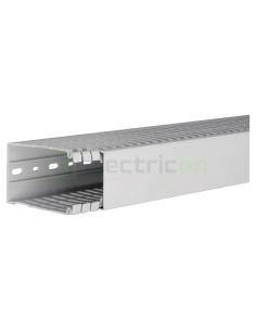 Canal cablu Hager HA7100060 100x60mm fără halogen PC-ABS gri